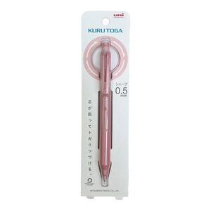 KURUTOGA Mitsubishi Japanese Mechanical Pencil 0.5M Coral Pink KS Import Japan